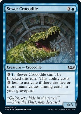 Sewer Crocodile (60) (SNC)