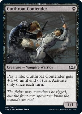Cutthroat Contender (73) (SNC) Japanese