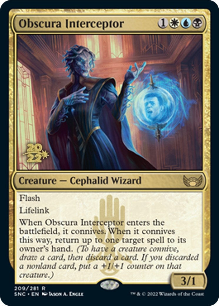Image for Obscura Interceptor (209) (PRE) - Magic: The Gathering
