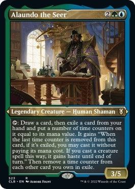Alaundo the Seer (Foil Etched) (523) (CLB)