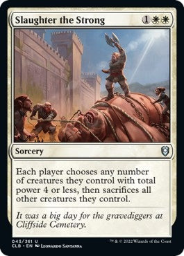 Slaughter the Strong (43) (CLB) Japanese