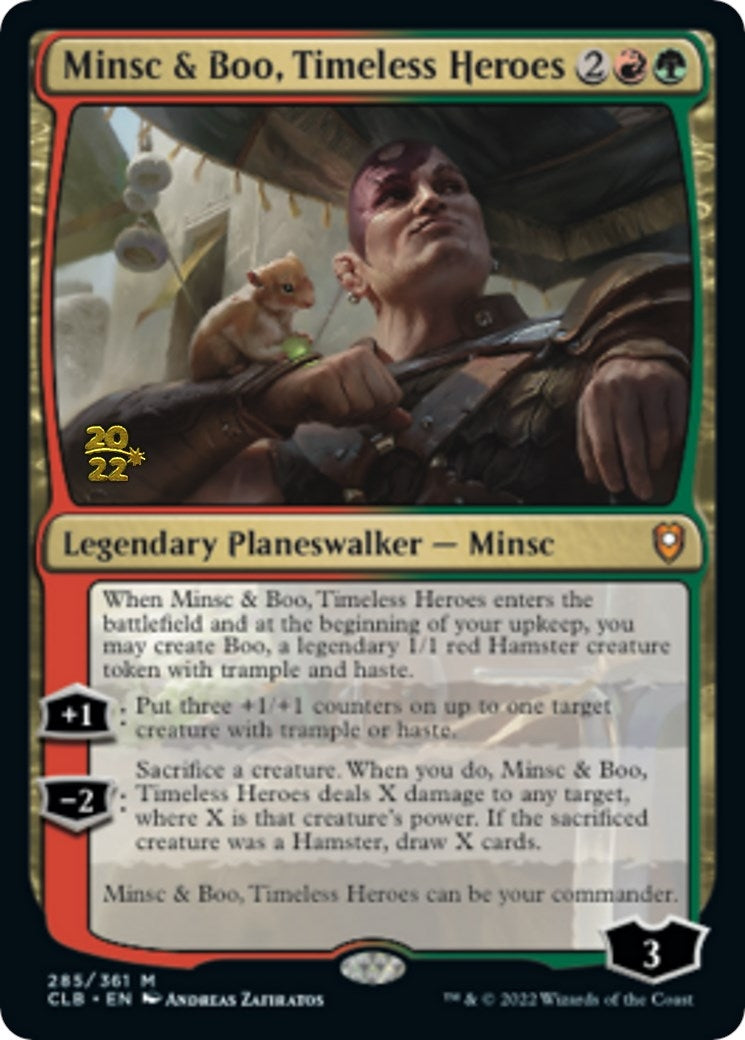 Image for Minsc & Boo, Timeless Heroes (285) (PRE) - Magic: The Gathering