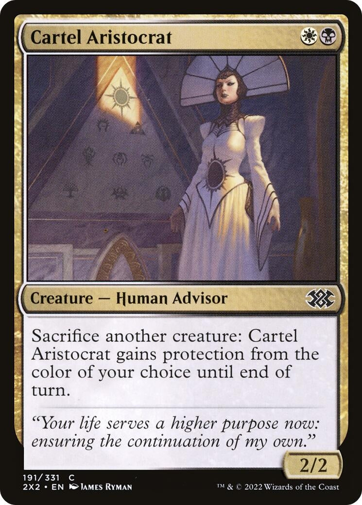 Cartel Aristocrat (191) (2X2) Japanese