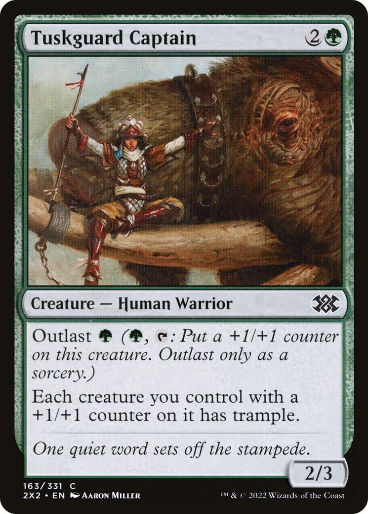 Tuskguard Captain (163) (2X2) Japanese