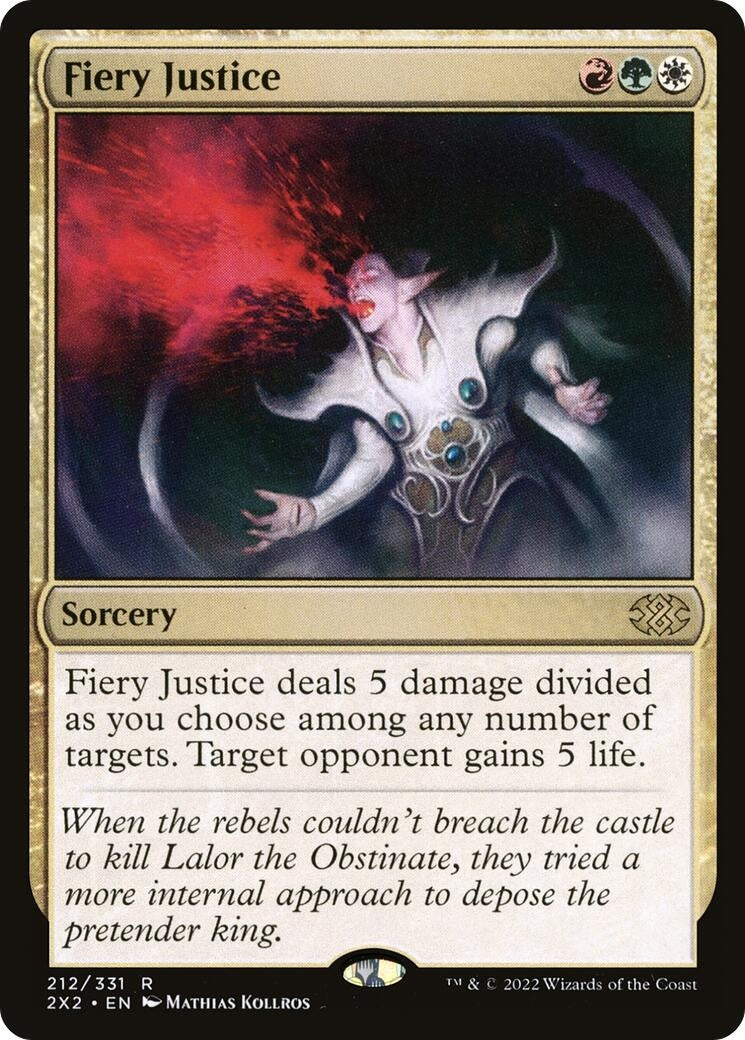 Fiery Justice (212) (2X2)