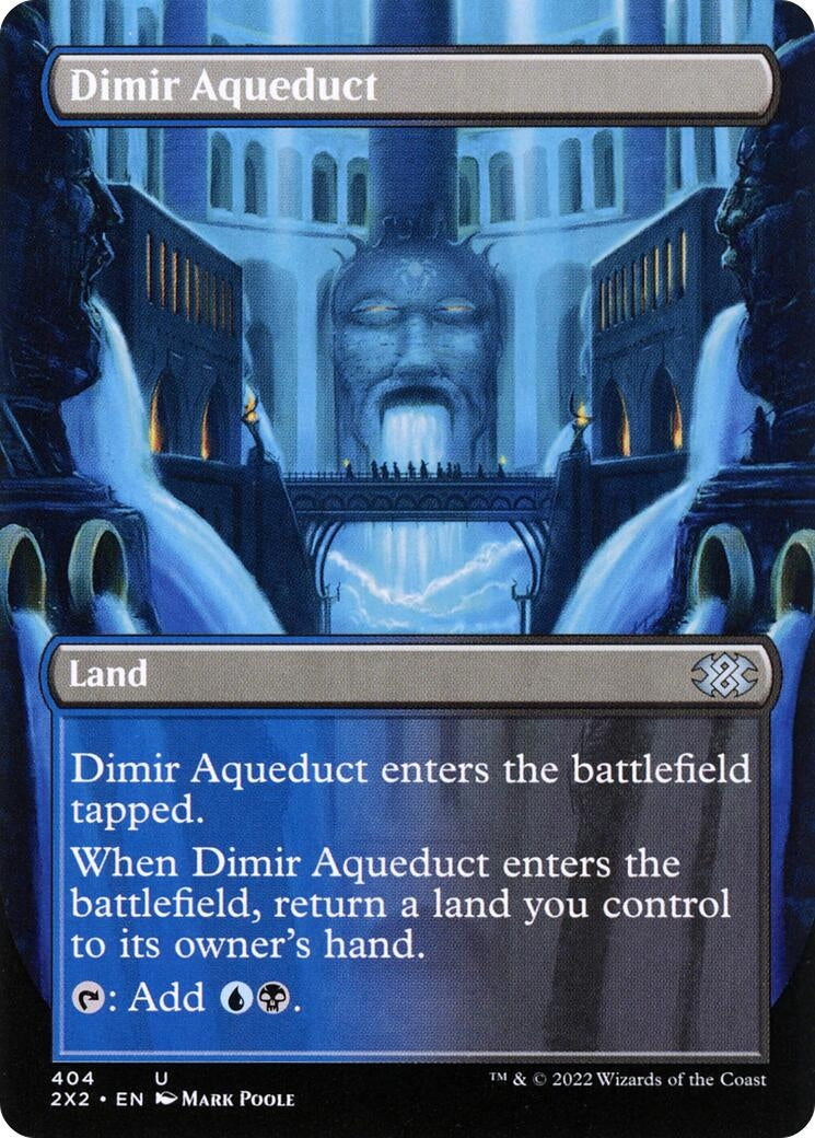 Dimir Aqueduct (Borderless) (404) (2X2) Japanese