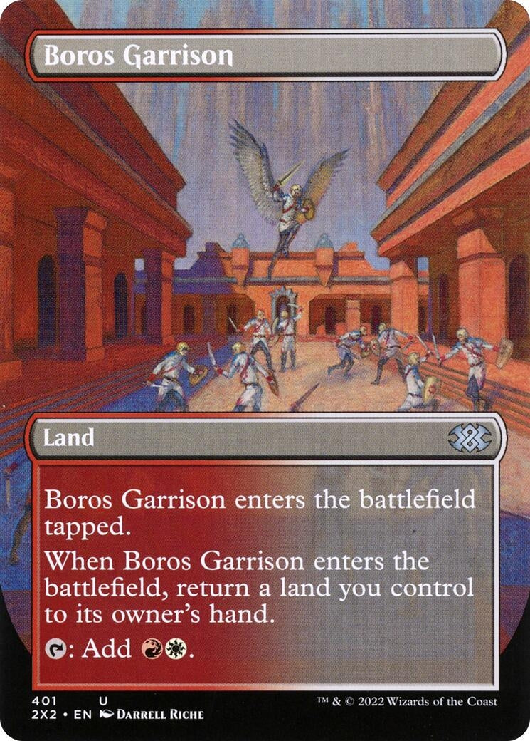 Boros Garrison (Borderless) (401) (2X2) Japanese