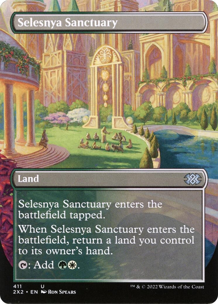 Selesnya Sanctuary (Borderless) (411) (2X2) Japanese