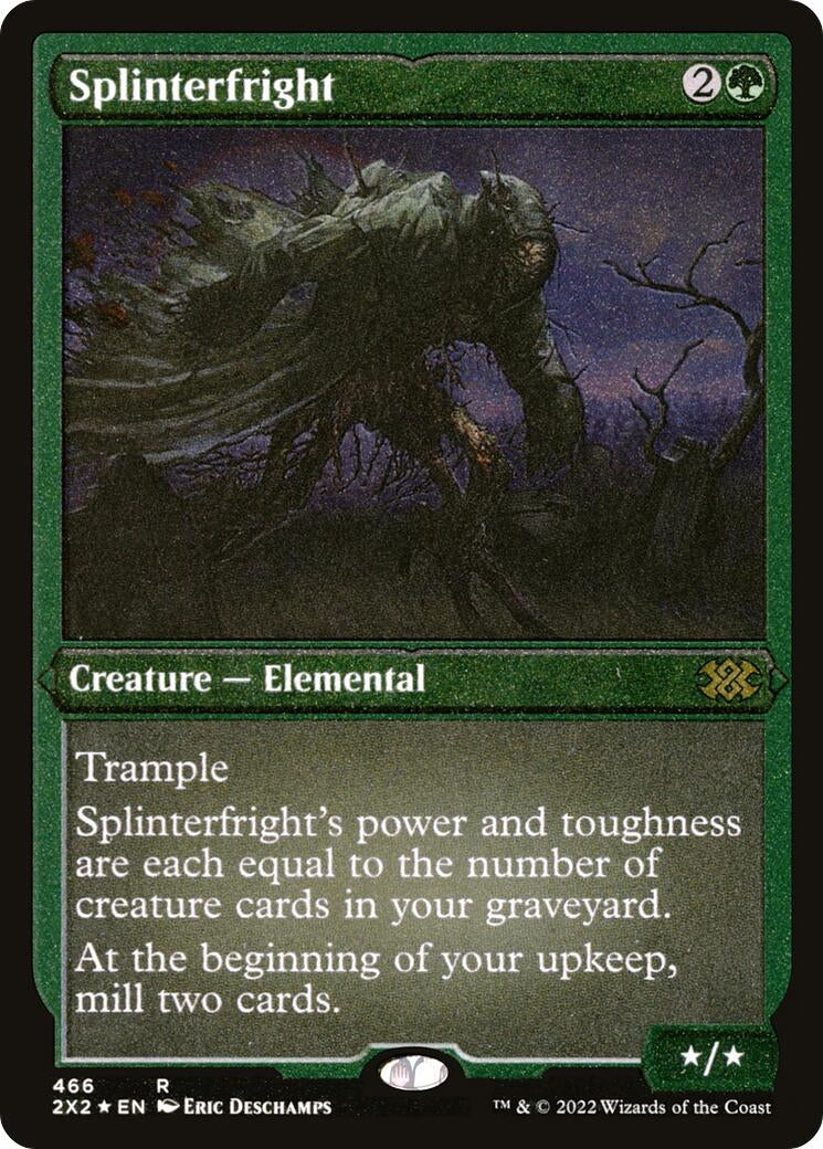 Splinterfright (Foil Etched) (466) (2X2)