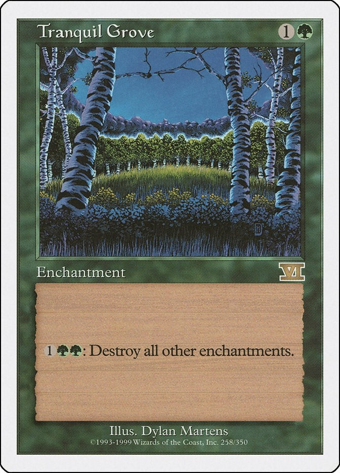 Tranquil Grove (258) (6ED) Japanese