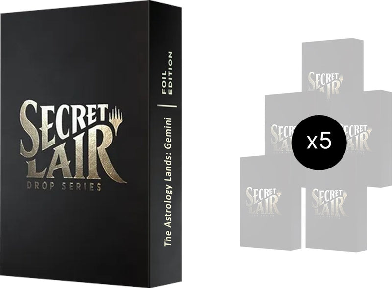 Image for Secret Lair Drop: Astrology Lands (Gemini) Bundle - Traditional Foil Edition - Magic: The Gathering