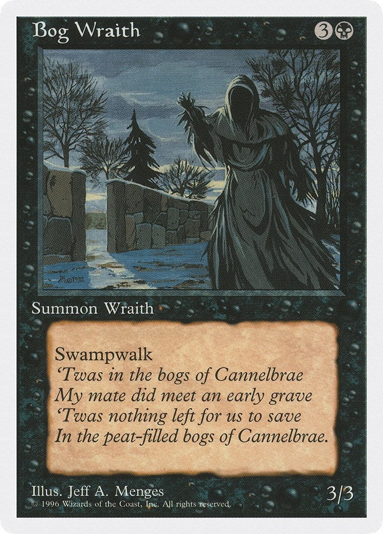 Image for Bog Wraith (2PS) - Magic: The Gathering