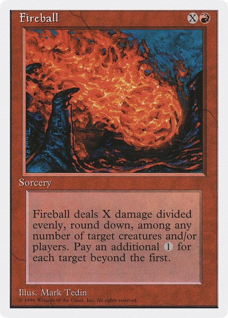 Image for Fireball (2PS) - Magic: The Gathering