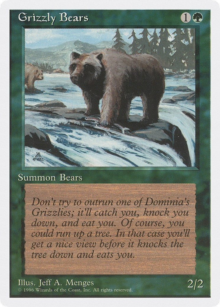 Image for Grizzly Bears (2PS) - Magic: The Gathering