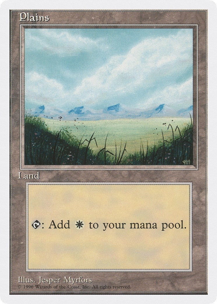 Image for Plains (A) (53) (2PS) - Magic: The Gathering