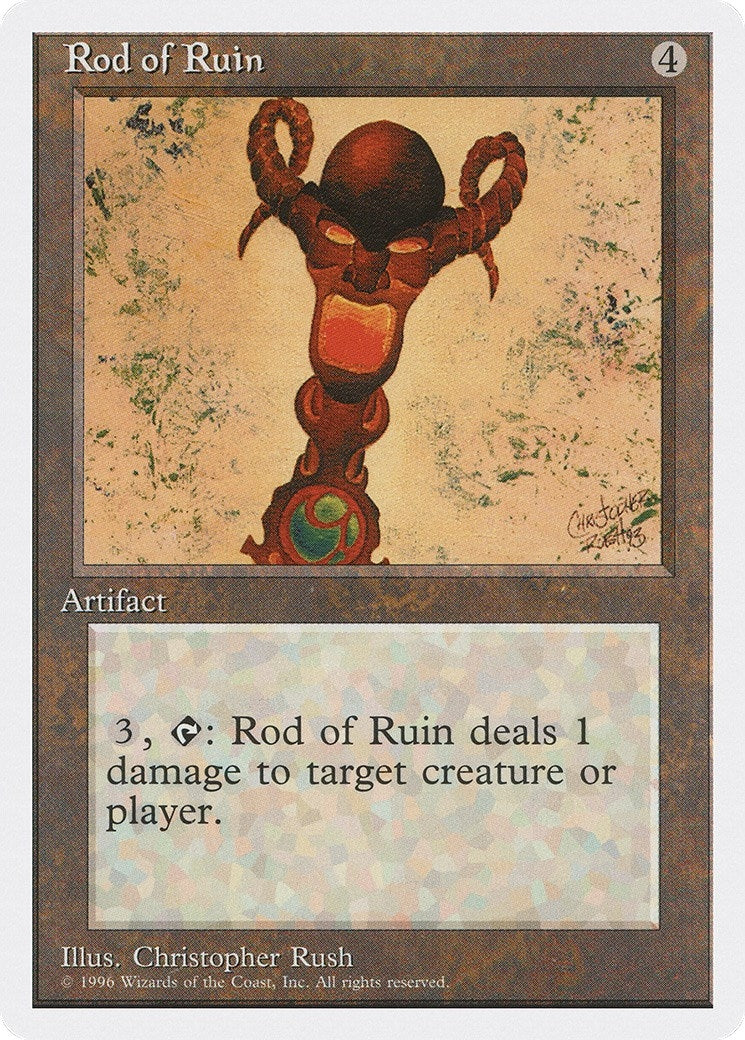 Image for Rod of Ruin (2PS) - Magic: The Gathering