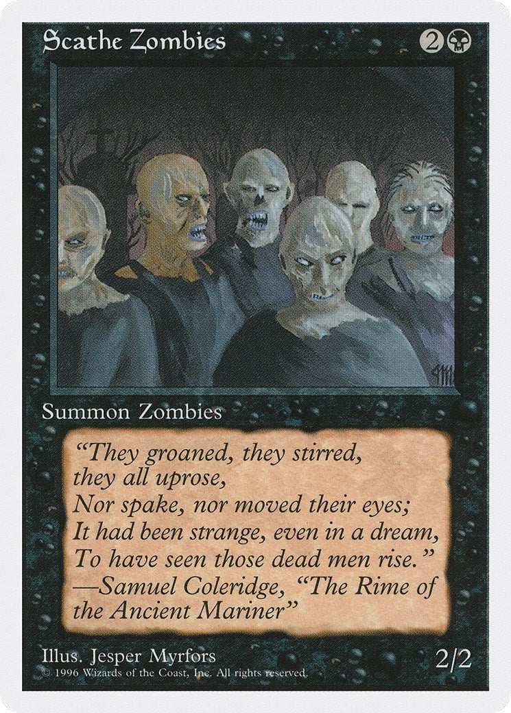 Image for Scathe Zombies (2PS) - Magic: The Gathering