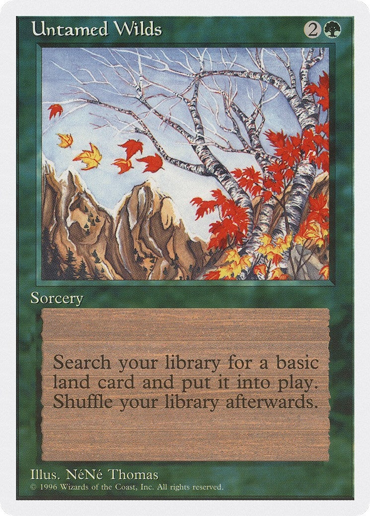 Image for Untamed Wilds (2PS) - Magic: The Gathering