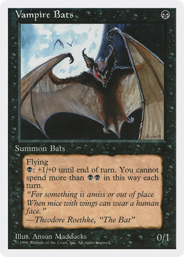 Image for Vampire Bats (2PS) - Magic: The Gathering