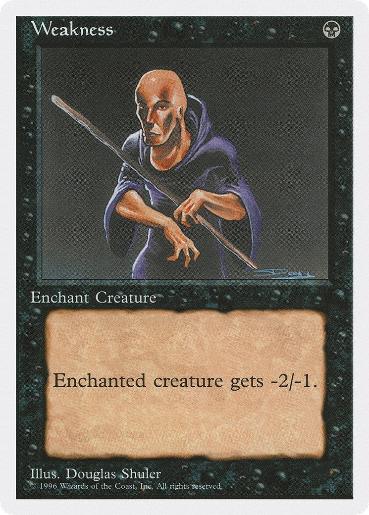 Image for Weakness (2PS) - Magic: The Gathering