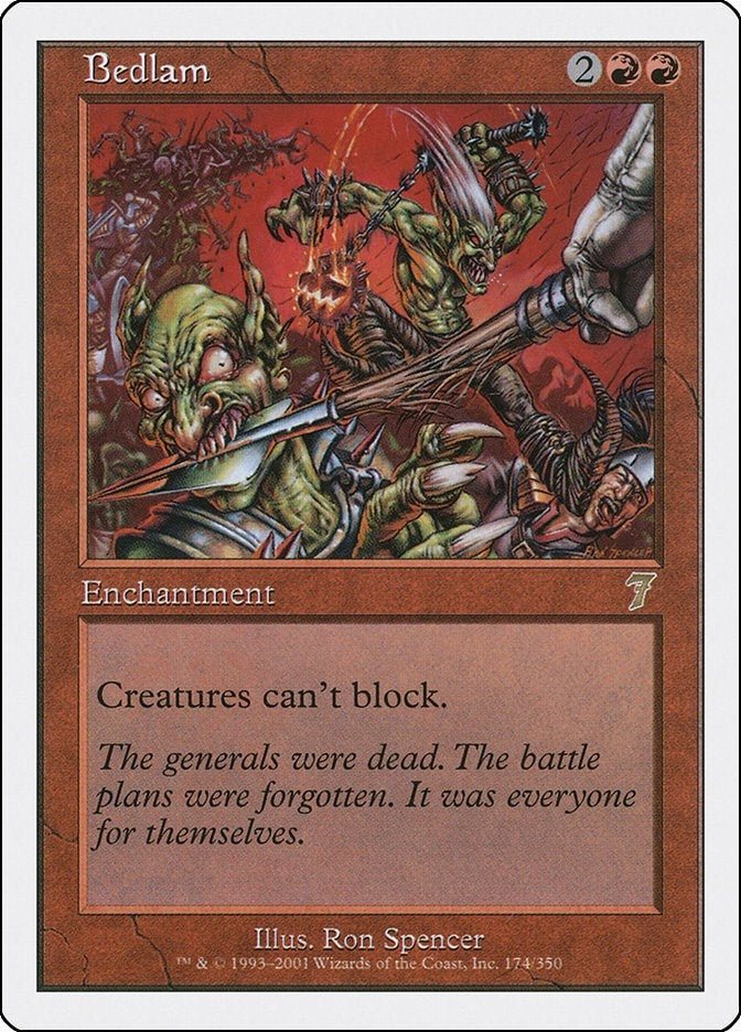 Bedlam (174) (7ED) Japanese