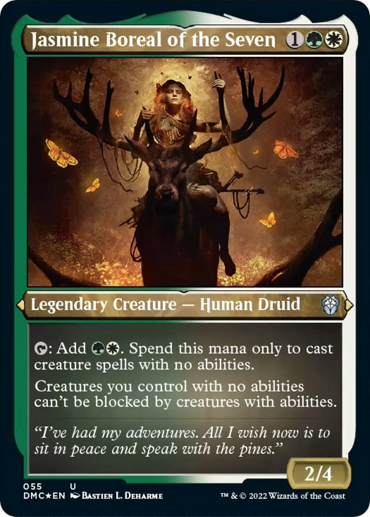 Jasmine Boreal of the Seven (Foil Etched) (55) (DMC)