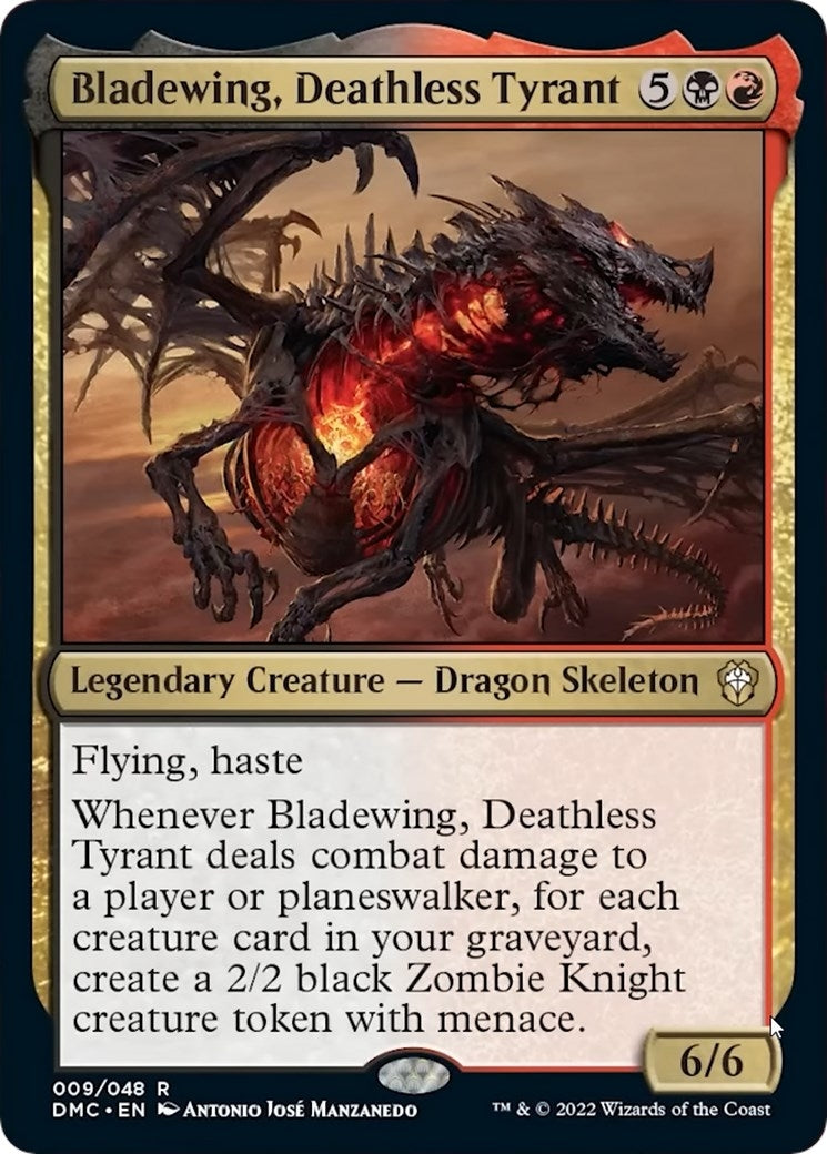 Bladewing, Deathless Tyrant (9) (DMC)