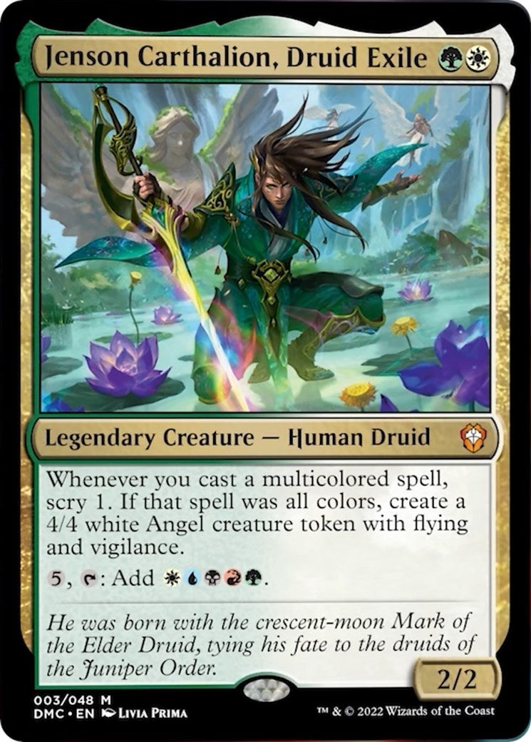 Jenson Carthalion, Druid Exile (3) (DMC) Japanese