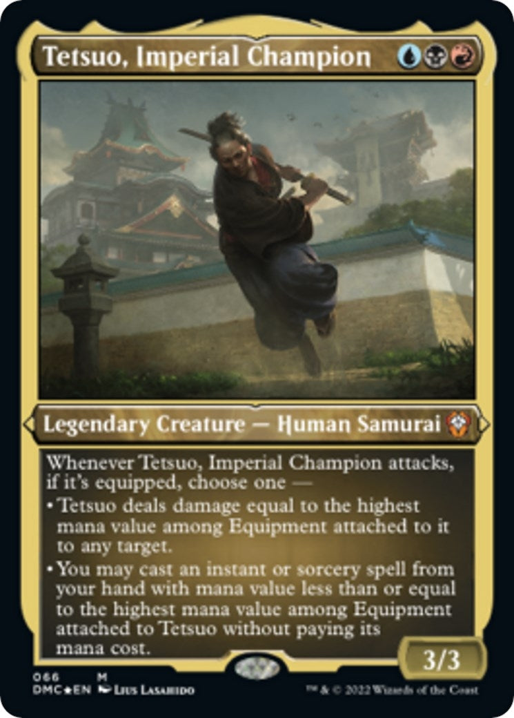Tetsuo, Imperial Champion (Foil Etched) (66) (DMC)