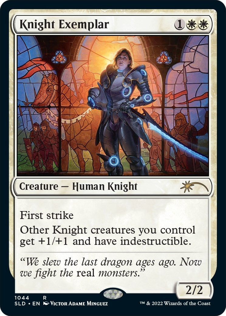 Image for Knight Exemplar (1044) (1044) (SLD) - Magic: The Gathering