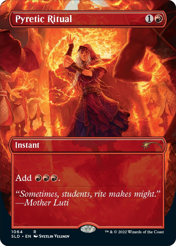 Image for Pyretic Ritual (1064) (SLD) - Magic: The Gathering