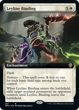 Leyline Binding (Extended Art) (387) (DMU)