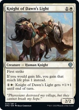 Knight of Dawn's Light (23) (DMU)