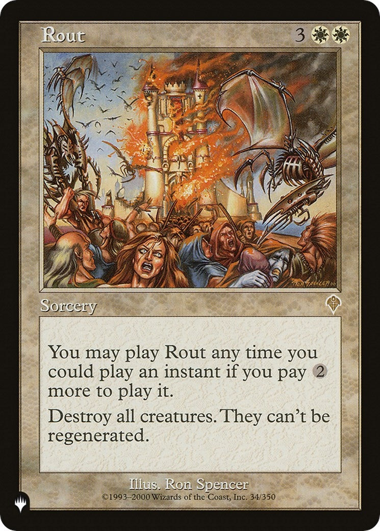 Rout (INV) (34/350) (LIST)