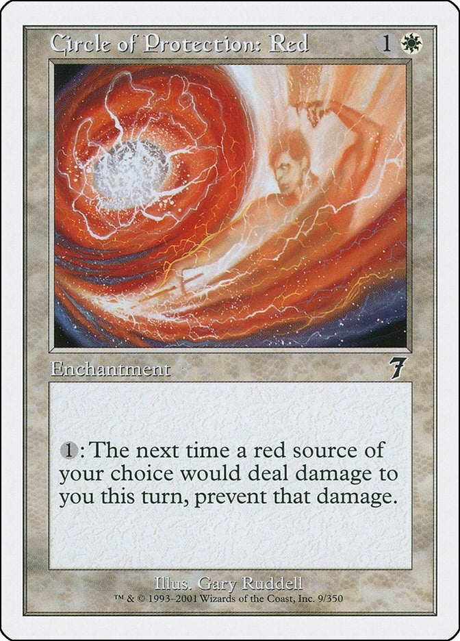 Circle of Protection: Red (9) (7ED) Japanese