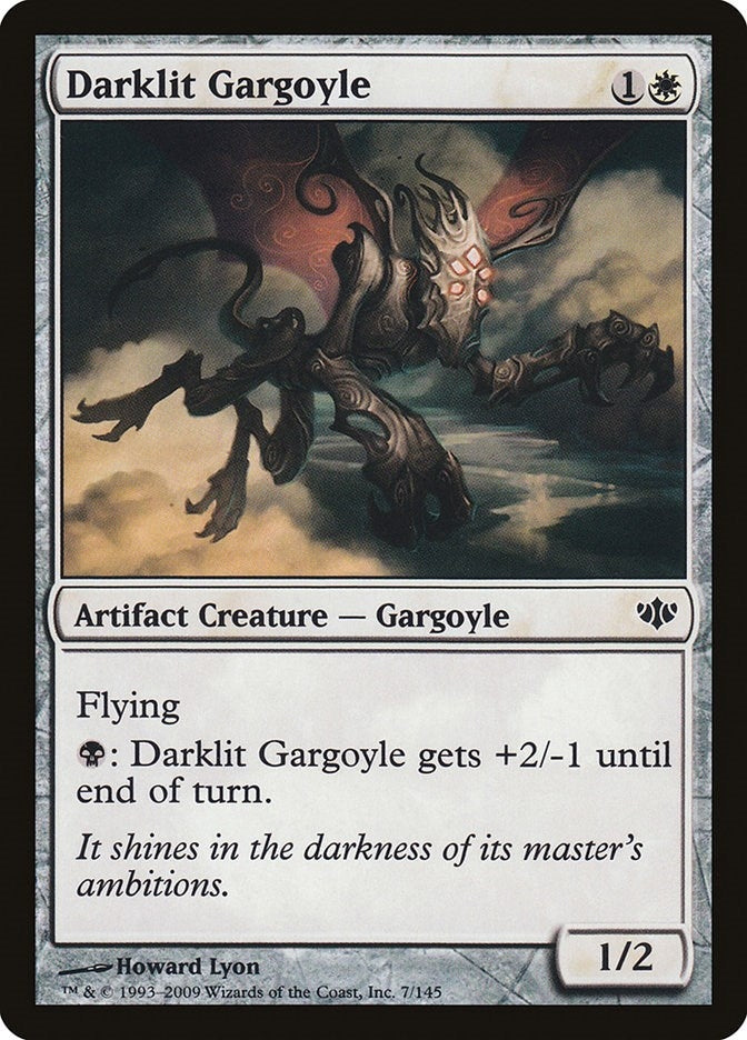 Image for Darklit Gargoyle (7) (CON) - Magic: The Gathering