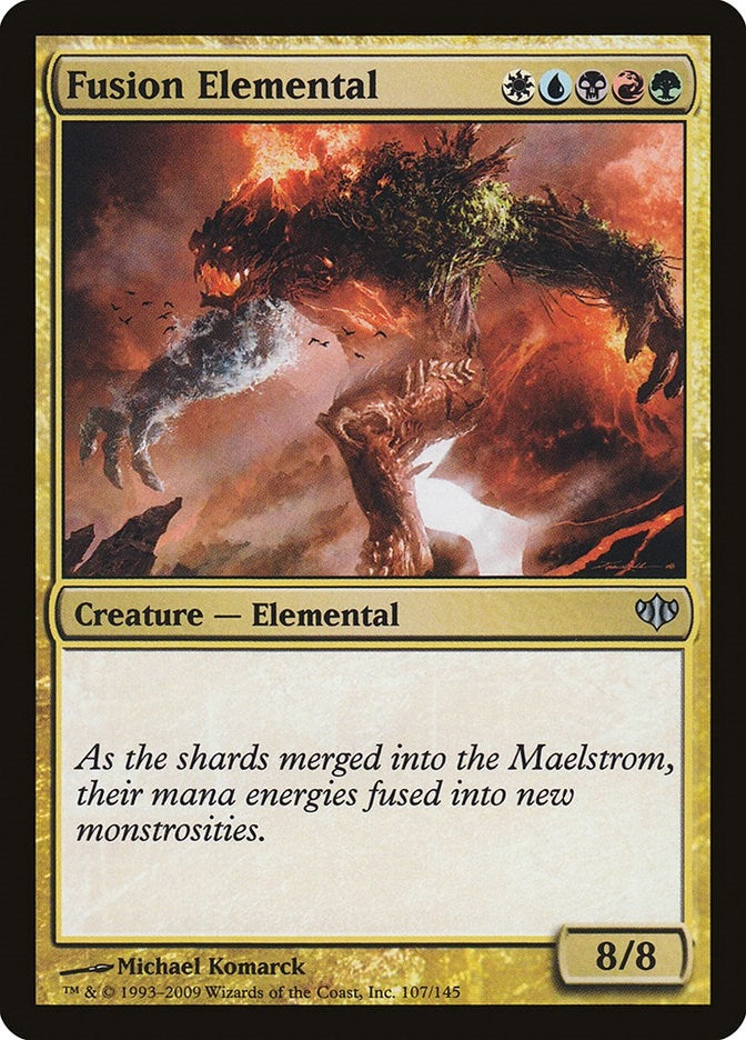 Image for Fusion Elemental (107) (CON) - Magic: The Gathering