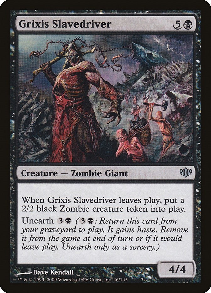 Image for Grixis Slavedriver (46) (CON) - Magic: The Gathering