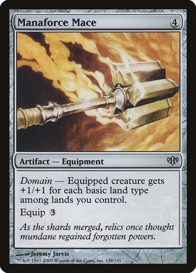 Image for Manaforce Mace (139) (CON) - Magic: The Gathering