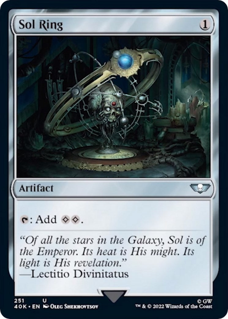 Image for Sol Ring (251) (Surge Foil) (251) (40K) - Magic: The Gathering
