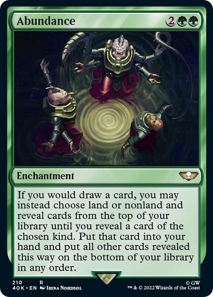 Image for Abundance (210) (40K) - Magic: The Gathering