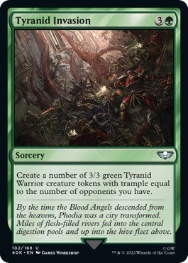 Image for Tyranid Invasion (Surge Foil) (102) (40K) - Magic: The Gathering