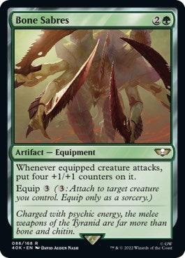 Image for Bone Sabres (88) (40K) - Magic: The Gathering