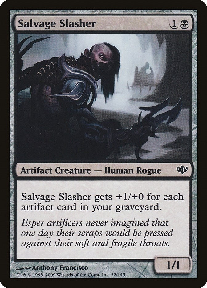 Image for Salvage Slasher (52) (CON) - Magic: The Gathering