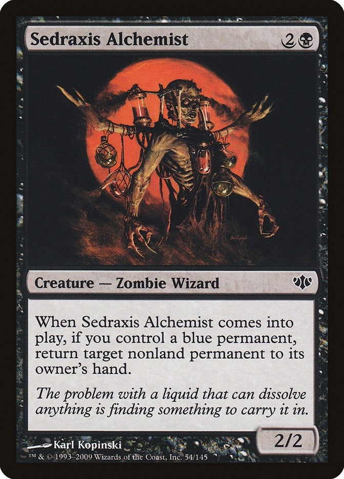 Image for Sedraxis Alchemist (54) (CON) - Magic: The Gathering