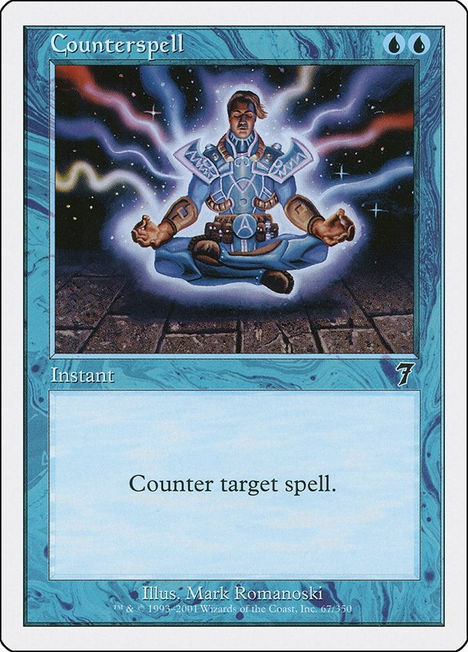 Counterspell (67) (7ED) Japanese