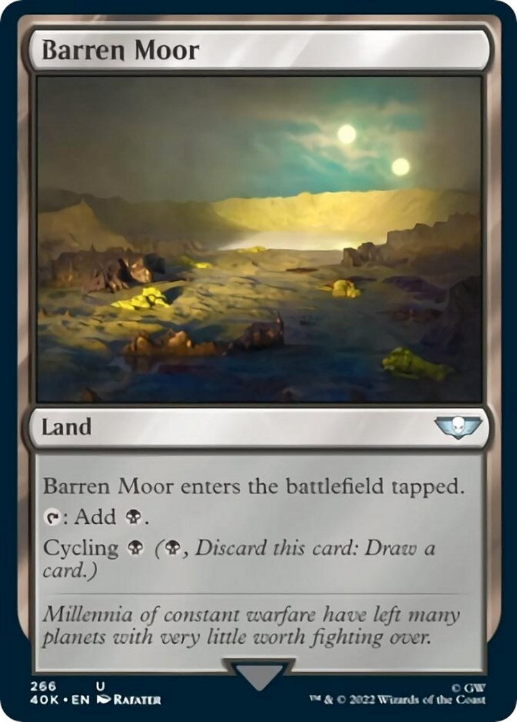 Image for Barren Moor (266) (40K) - Magic: The Gathering