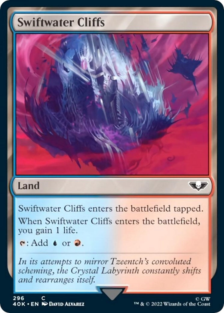 Image for Swiftwater Cliffs (296) (40K) - Magic: The Gathering