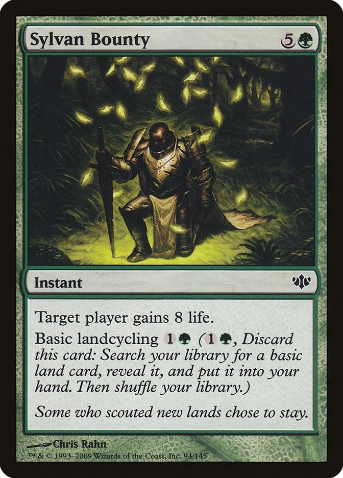 Image for Sylvan Bounty (94) (CON) - Magic: The Gathering