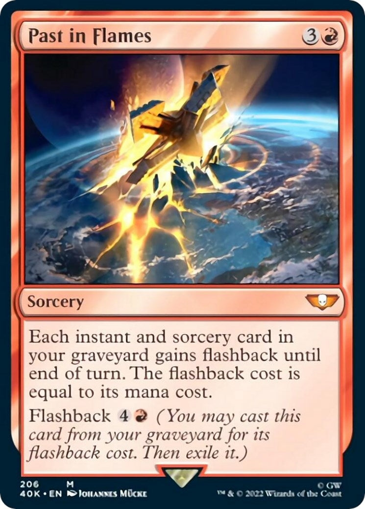 Image for Past in Flames (206) (40K) - Magic: The Gathering